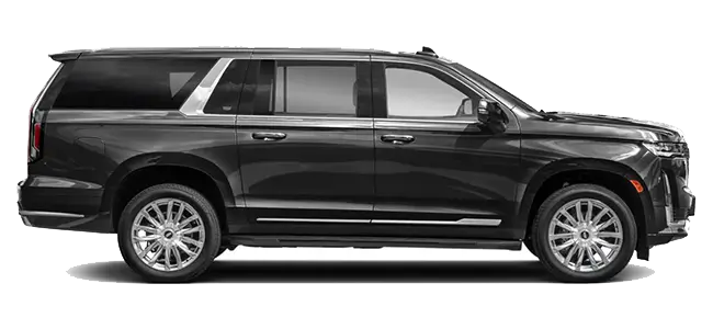 Premium SUV luxury transportation vehicle for 6 or 7 passengers and luggage