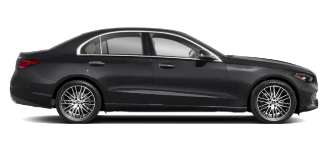 Luxury sedan chauffeur vehicle for executive car service and airport transportation